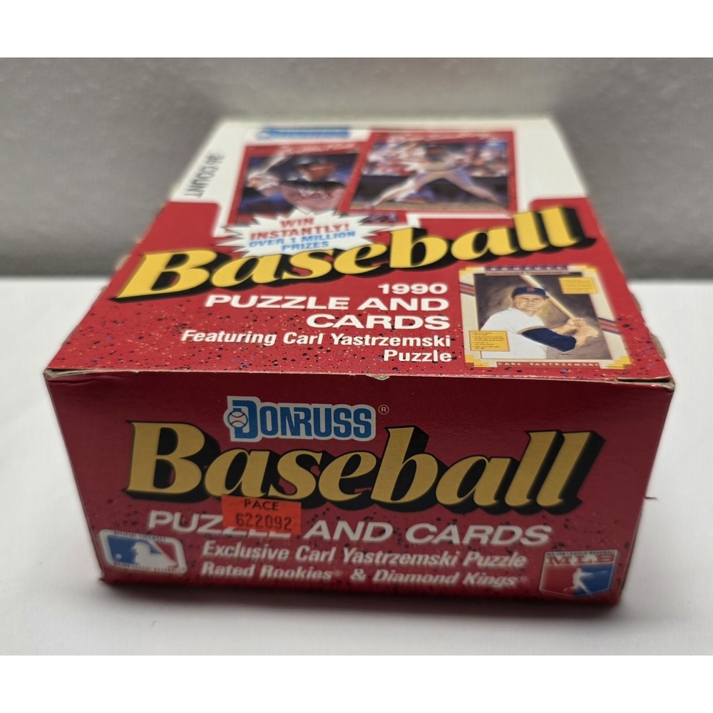 1990 Donruss Baseball 36 Sealed Packs Yastrzemski Sandberg Fisk Rookie Pieces - Picture 6 of 6
